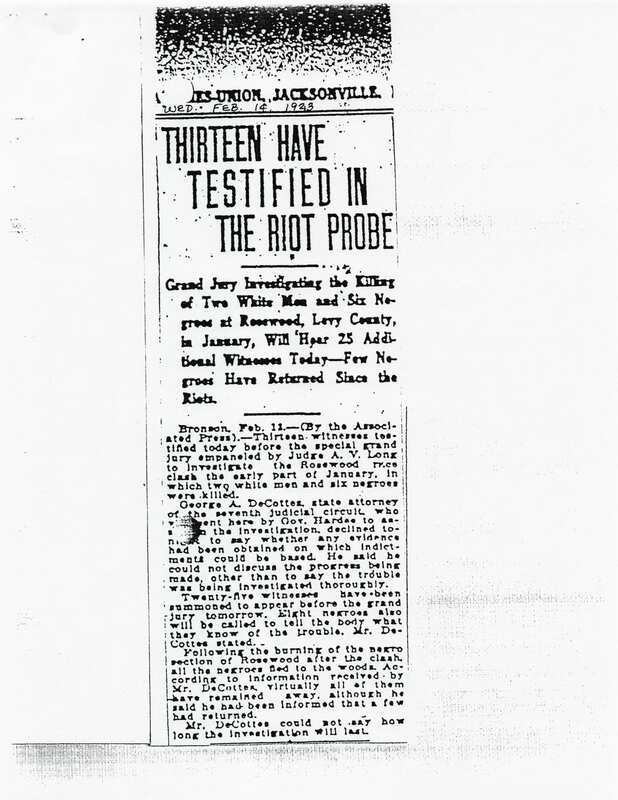 Newspaper Article: Times Union Jacksonville