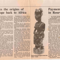 Newspaper Article: The Miami Times - Payments Wind Down in Rosewood Tragedy